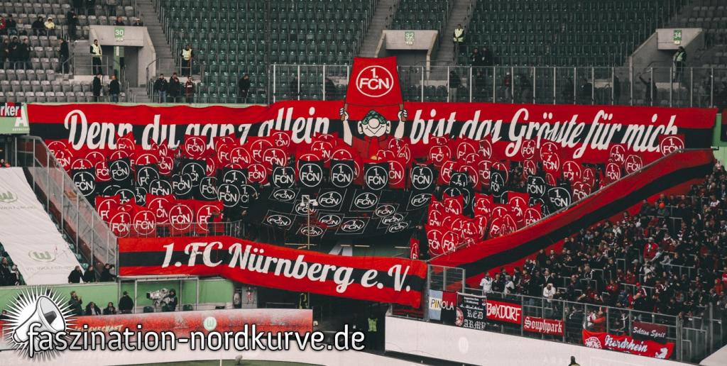 Nürnberg Choreo in Wolfsburg - 1. FC Nürnberg e.V. | Choreo