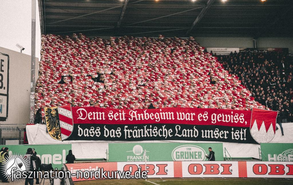 Zweiteilige Nürnberg-Choreo in Fürth - 1. FC Nürnberg e.V. | Choreo - Bild 2