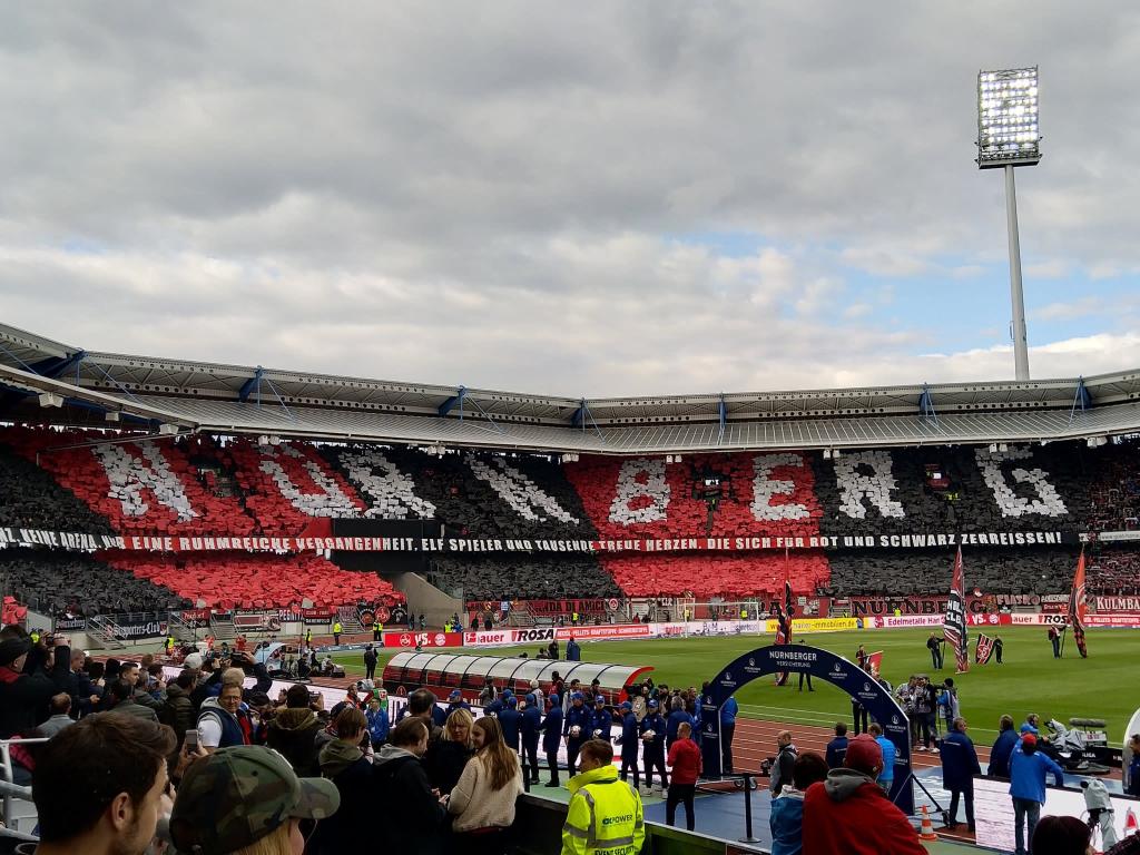 Nürnberg mit Choreo gegen Bayern München! - 1. FC Nürnberg e.V. | Choreo - Bild 1