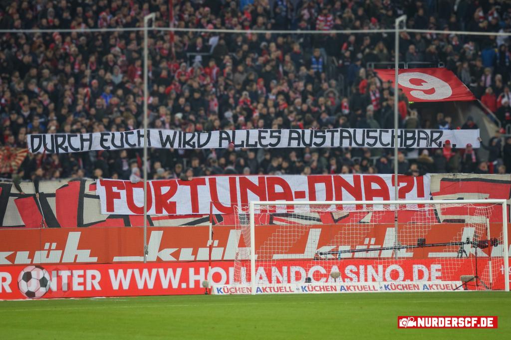 Fortuna Fans kritisieren eigenen Verein - Fortuna Düsseldorf 1895 e.V. | Spruchband