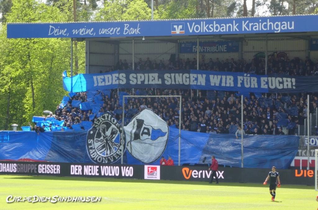 Bielefeld mit Choreo in Sandhausen! - Arminia Bielefeld | Choreo