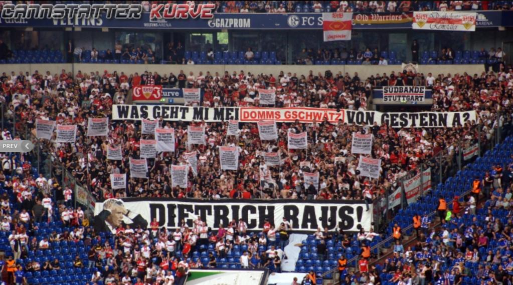 Stuttgart Choreo auf Schalke - VfB Stuttgart | Choreo