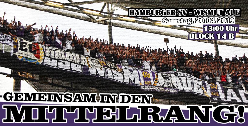 Gegen Hamburg in den Mittelrang! - FC Erzgebirge Aue e.V. | Ankündigung