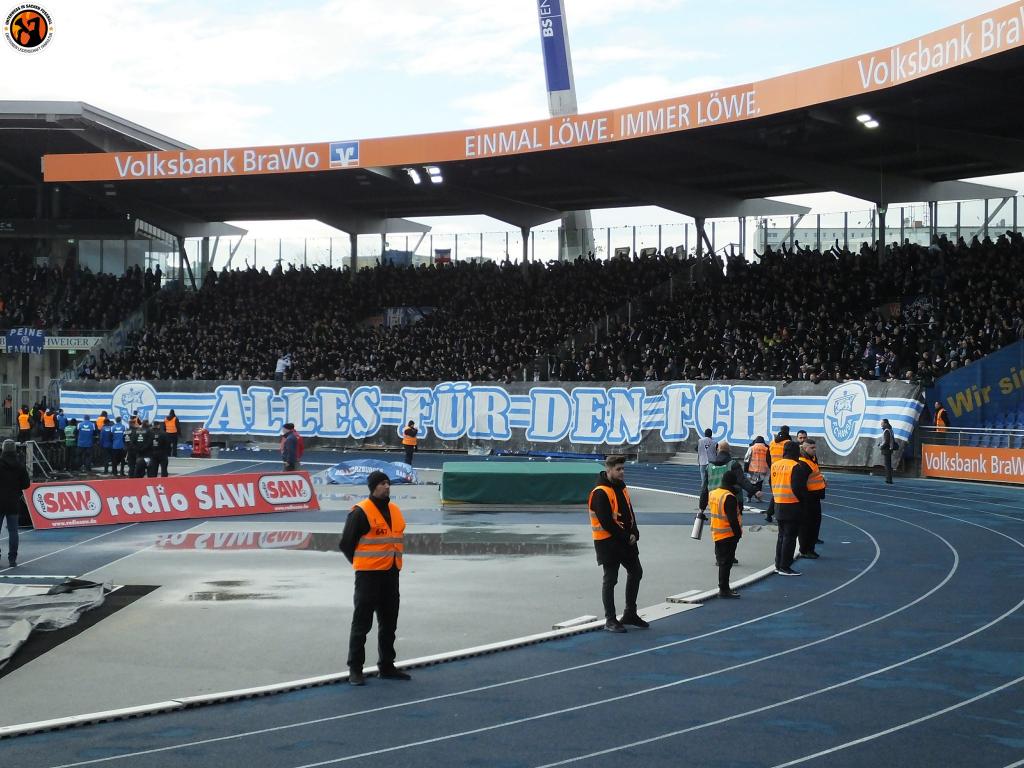 Hansa Rostock Fanszene mit Choreo und Banner! - FC Hansa Rostock | Choreo - Bild 2