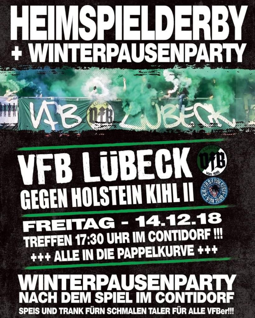 VfB Lübeck mobilisiert für erneutes Derby! | Ankündigung