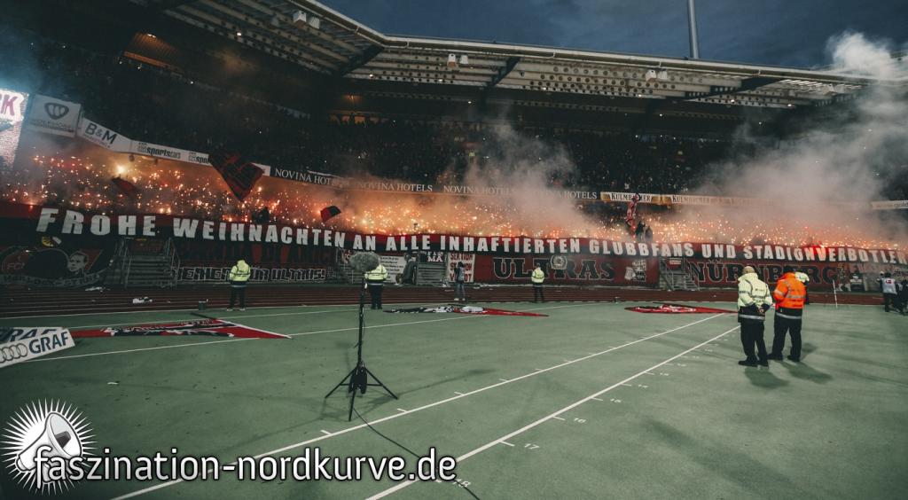Choreo, Wunderkerzen und Weihnachtsgrüße in Nürnberg! - 1. FC Nürnberg e.V. | Choreo - Bild 3