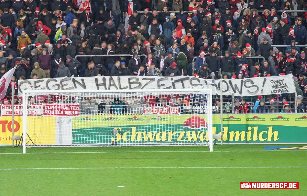 Spruchbänder von Freiburg Fanszene gegen DFB und Halbzeitshows! - SC Freiburg e.V. | Spruchband - Bild 2
