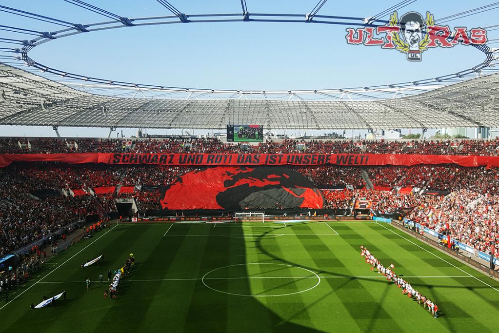 Leverkusen Choreo gegen Hamburg - Bayer 04 Leverkusen | Choreo