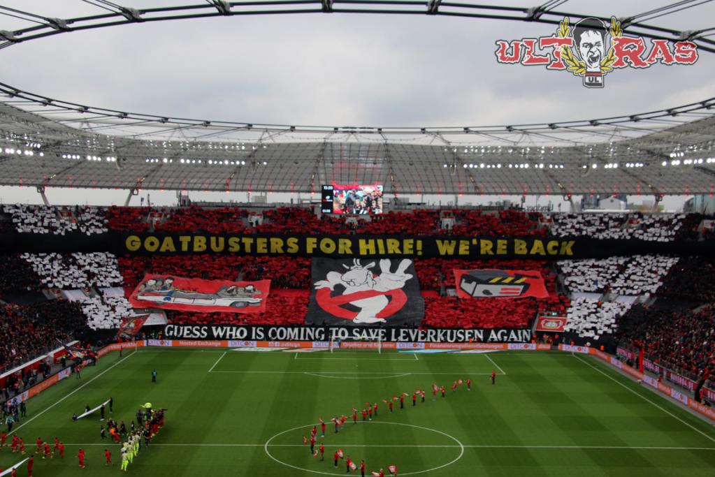 Leverkusen Choreo gegen Köln - Bayer 04 Leverkusen | Choreo