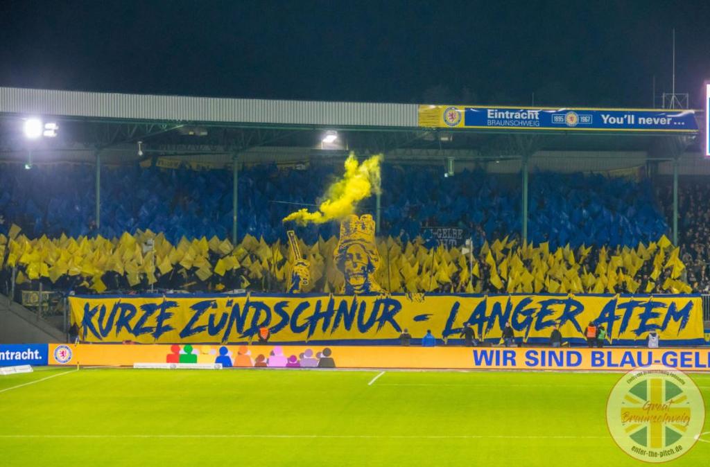 Braunschweig Choreo gegen Zwickau - Eintracht Braunschweig | Choreo