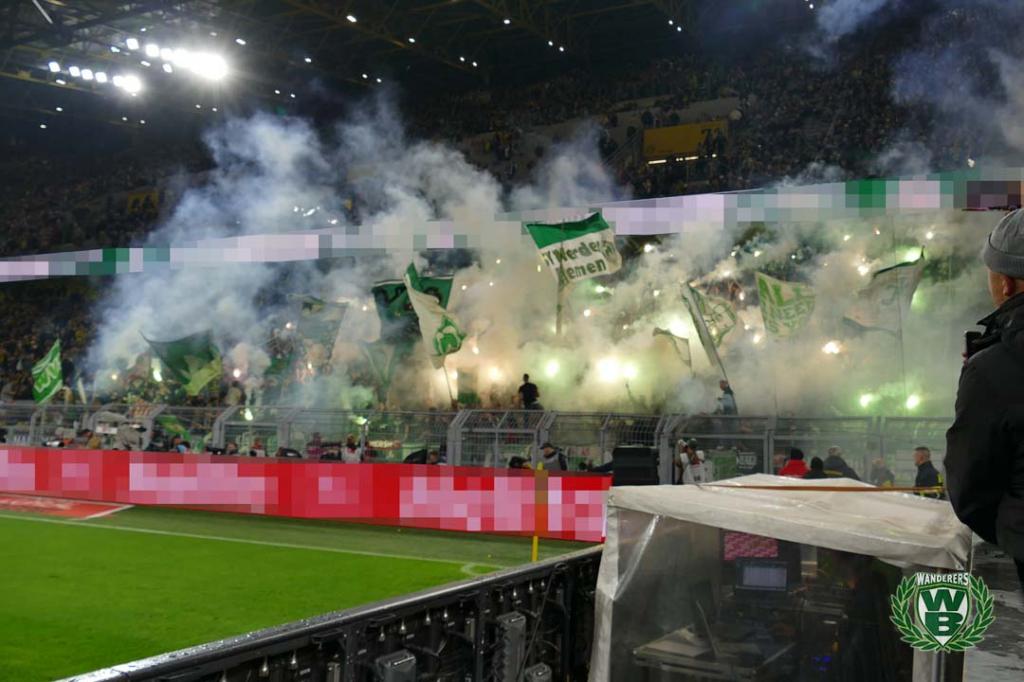 Bremen zündet in Dortmund - Werder Bremen | Pyroshow