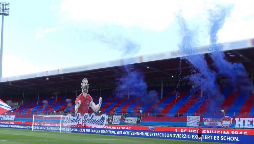 Abschiedschoreo für Marc Schnatterer - 1. FC Heidenheim 1846 e.V. | Choreo
