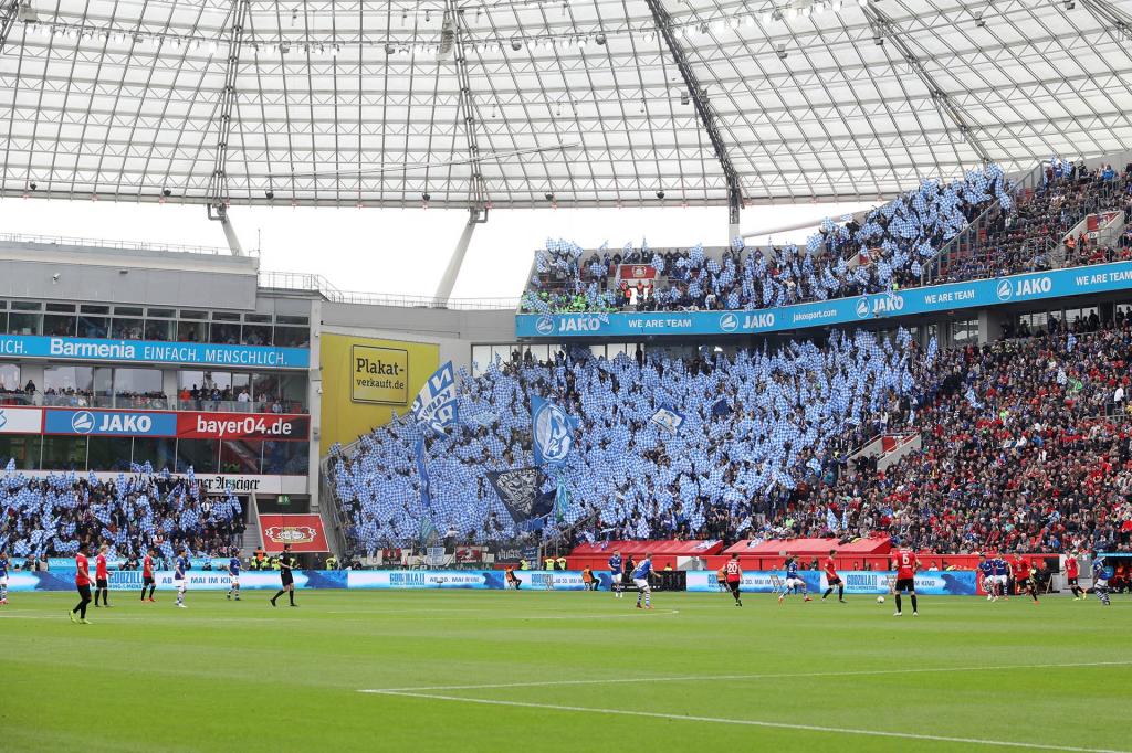 Schalke mit Intro gegen Leverkusen! - FC Schalke 04 e.V. | Choreo - Bild 1