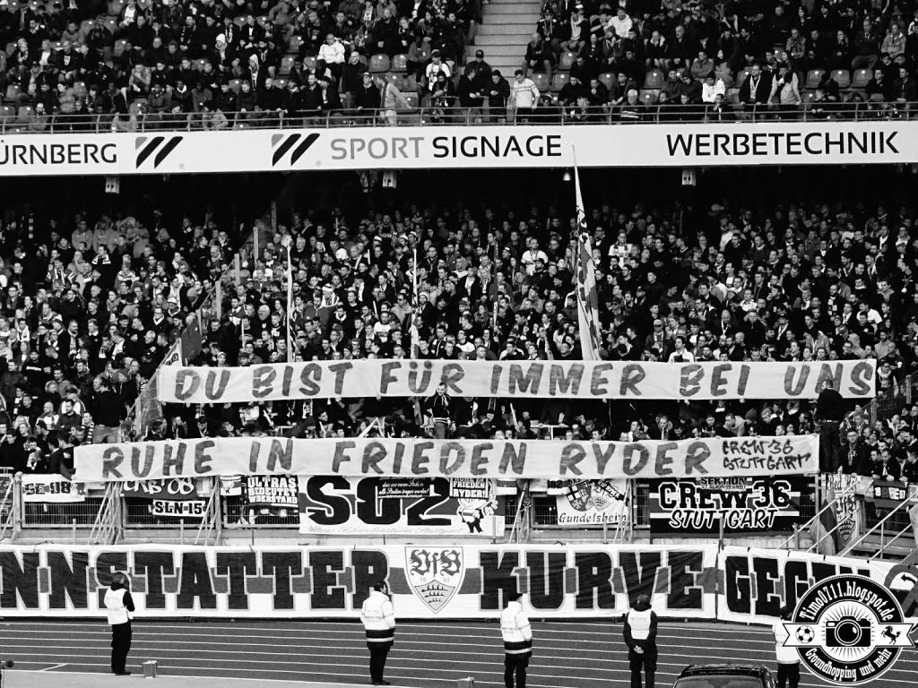 Stuttgart trauert um verstorbenen Ultra - 1. FC Nürnberg e.V. vs. VfB Stuttgart | Rückblick - Bild 2