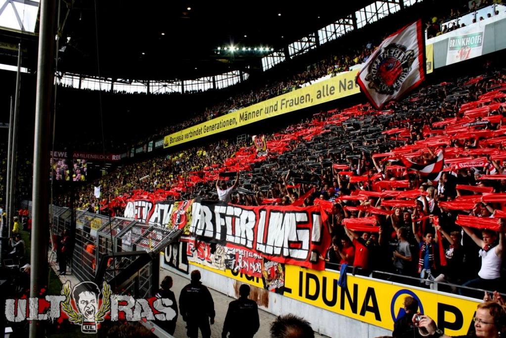 Leverkusen Choreo in Dortmund - Bayer 04 Leverkusen | Choreo