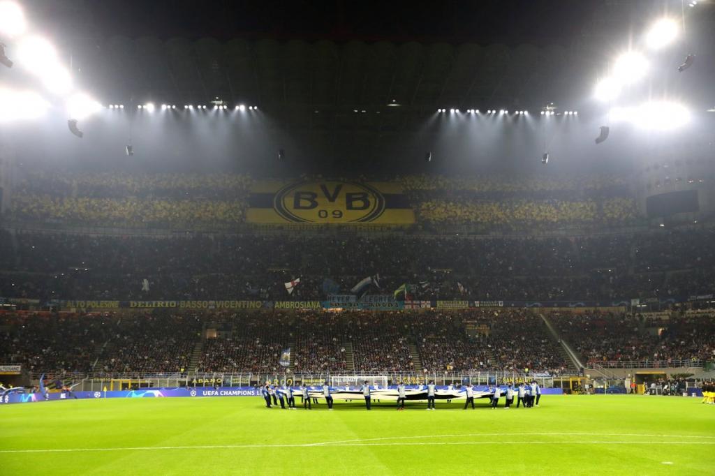 Dortmund Choreo in Mailand - Borussia Dortmund | Choreo