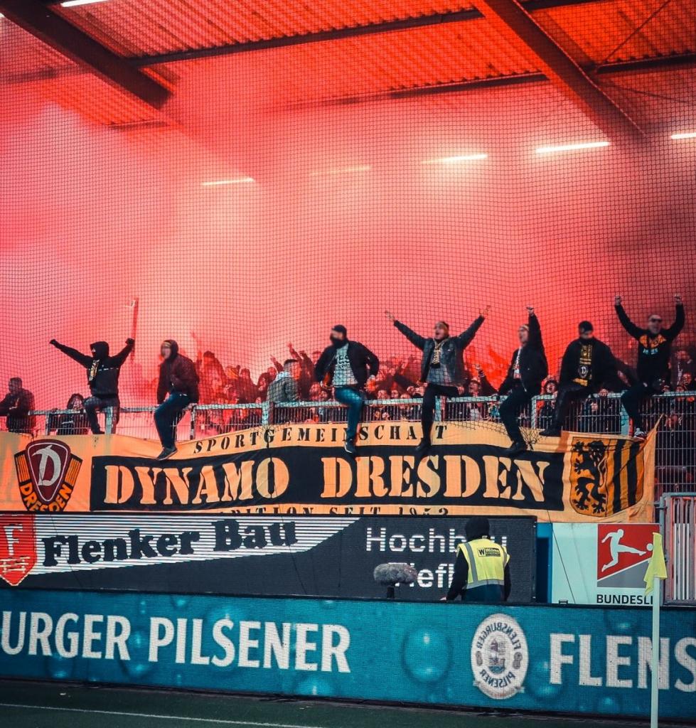 Dresden zündet in Kiel - SG Dynamo Dresden e.V. | Pyroshow