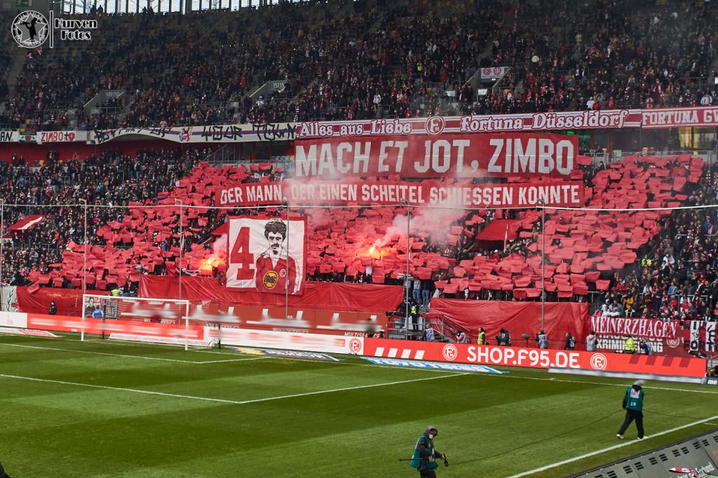 Düsseldorf Choreo gegen Rostock - Fortuna Düsseldorf 1895 e.V. | Choreo
