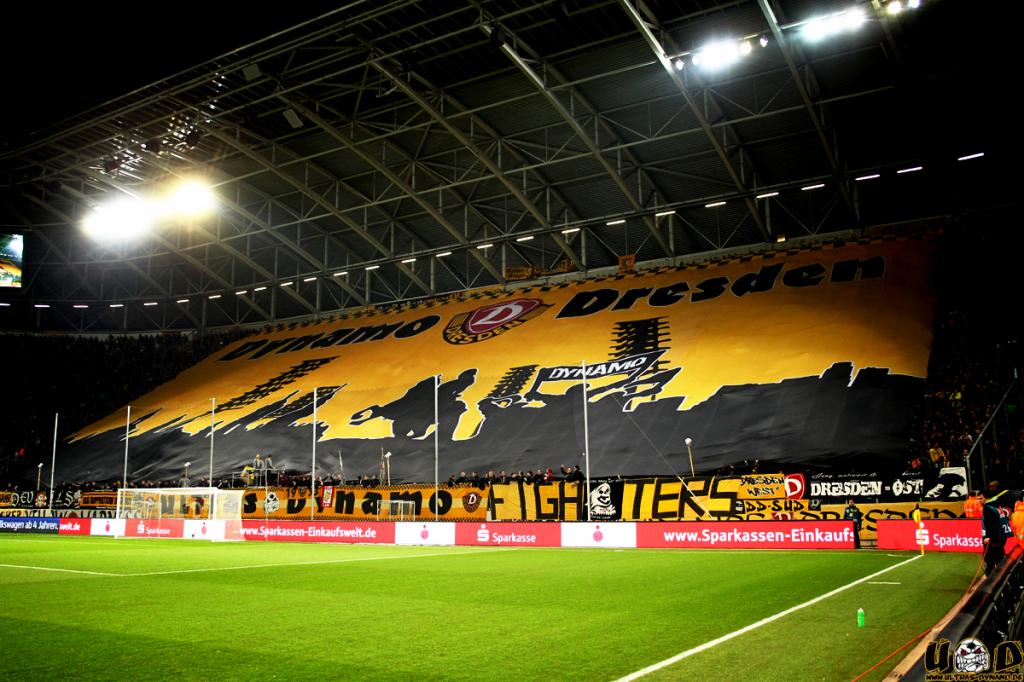 Dynamo Choreo gegen Kaiserslautern - SG Dynamo Dresden e.V. | Choreo