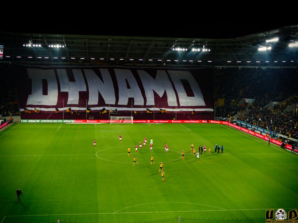 Dynamo Choreo gegen Kaiserslautern - SG Dynamo Dresden e.V. | Choreo