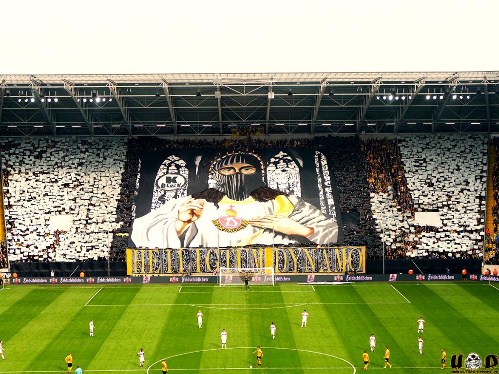 Dynamo Choreo gegen Stuttgart - SG Dynamo Dresden e.V. | Choreo