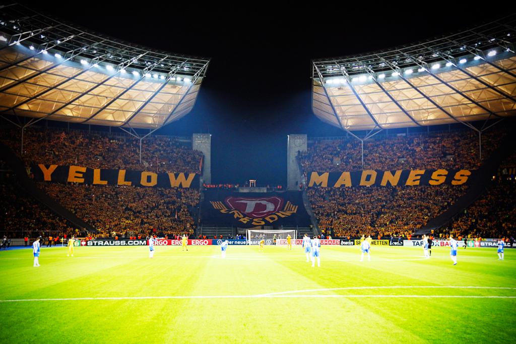 Dynamo Choreo in Berlin - SG Dynamo Dresden e.V. | Choreo