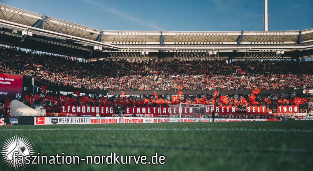 Nürnberg mit sehenswertem Intro gegen Berlin! - 1. FC Nürnberg e.V. | Choreo