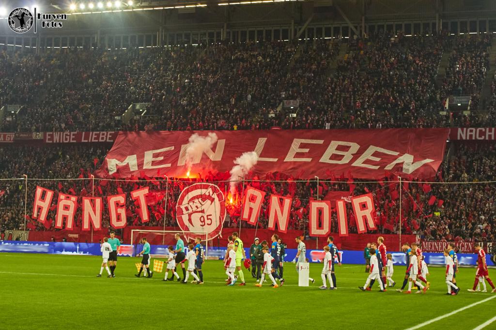 Düsseldorf Choreo gegen Kaiserslautern - Fortuna Düsseldorf 1895 e.V. | Choreo