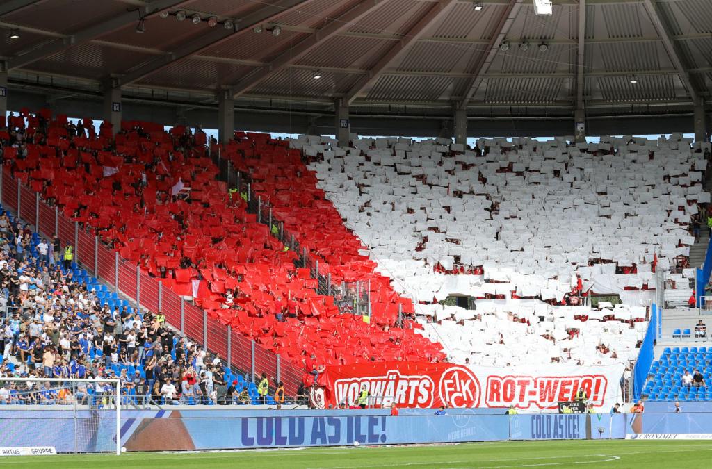 Kaiserslautern Choreo in Karlsruhe - 1. FC Kaiserslautern | Choreo