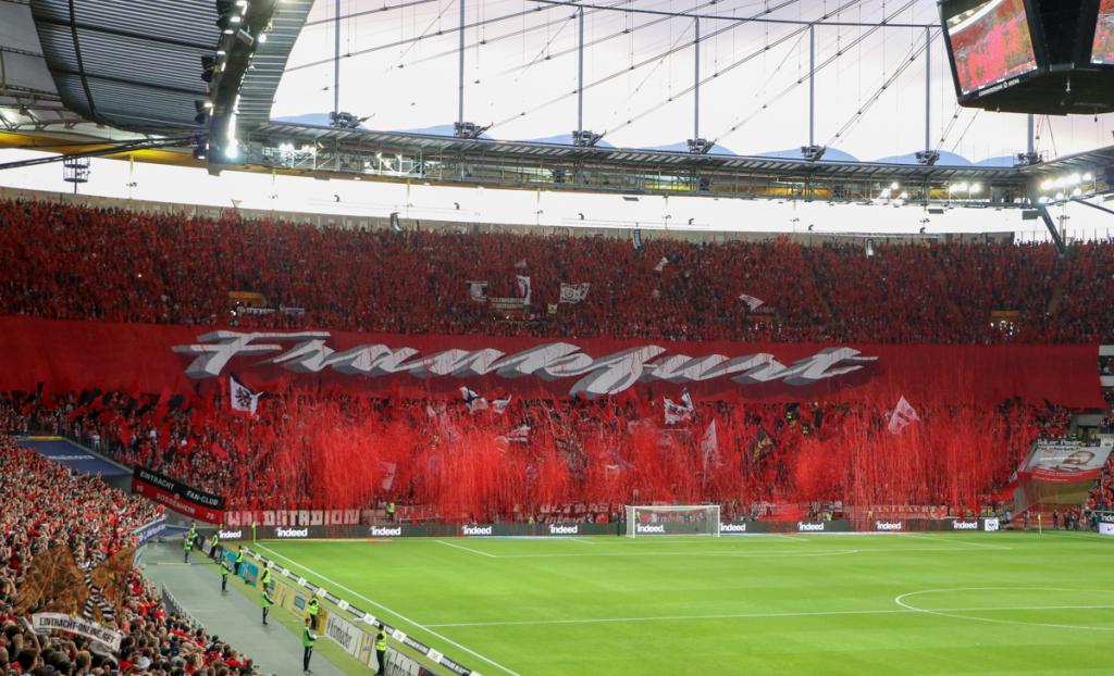 Frankfurt Choreo gegen Vaduz - Eintracht Frankfurt | Choreo