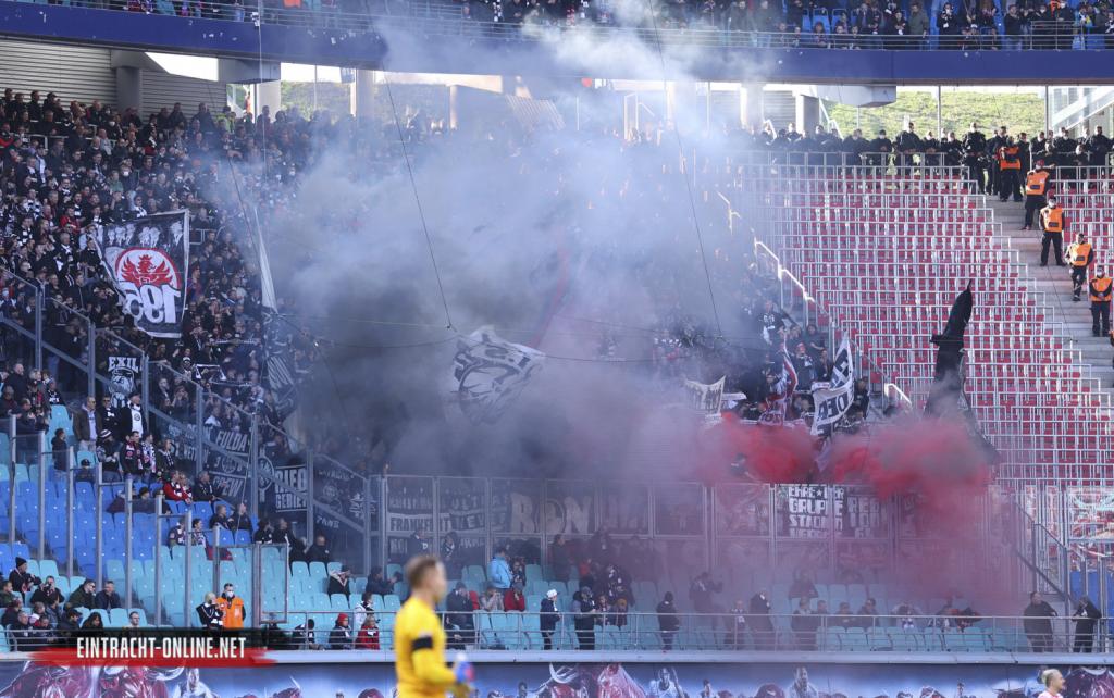 Frankfurt zündet in Leipzig - Eintracht Frankfurt | Pyroshow