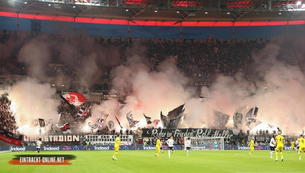 Frankfurt Pyro für Rolf Heller - Eintracht Frankfurt | Pyroshow