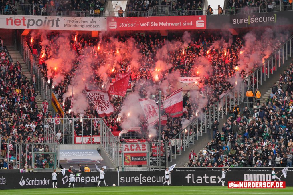 Freiburg zündet in Mönchengladbach - SC Freiburg e.V. | Pyroshow