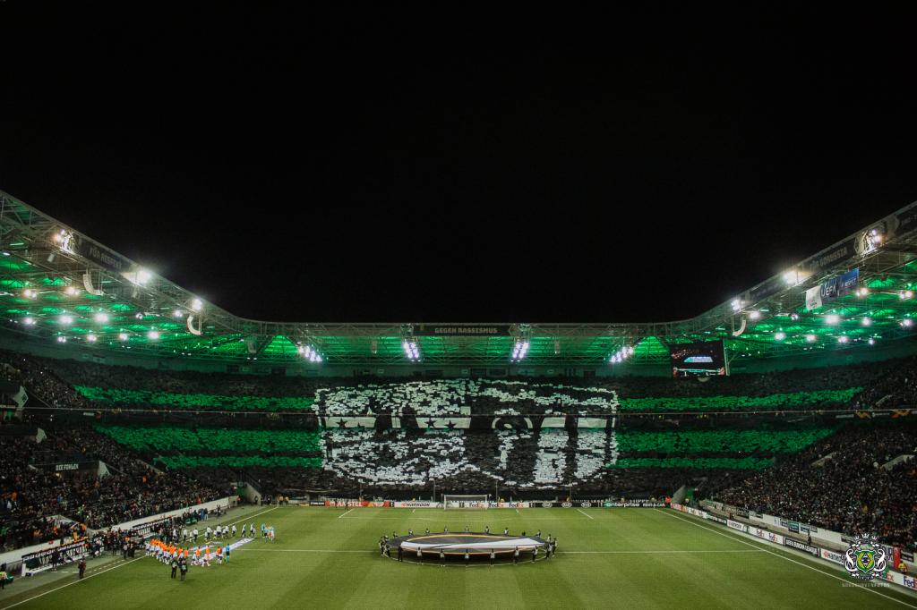 Gladbach Choreo gegen Istanbul Basaksehir - Borussia Mönchengladbach | Choreo