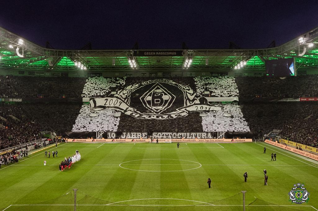 Gladbach Choreo gegen Bayern - Borussia Mönchengladbach | Choreo