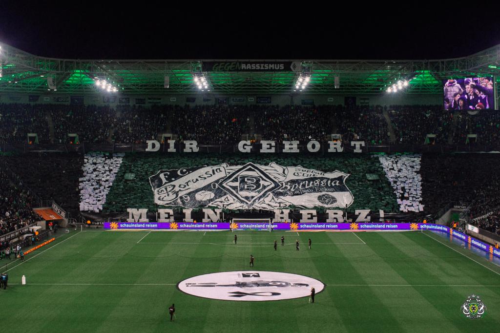 Gladbach Choreo gegen Stuttgart - Borussia Mönchengladbach | Choreo