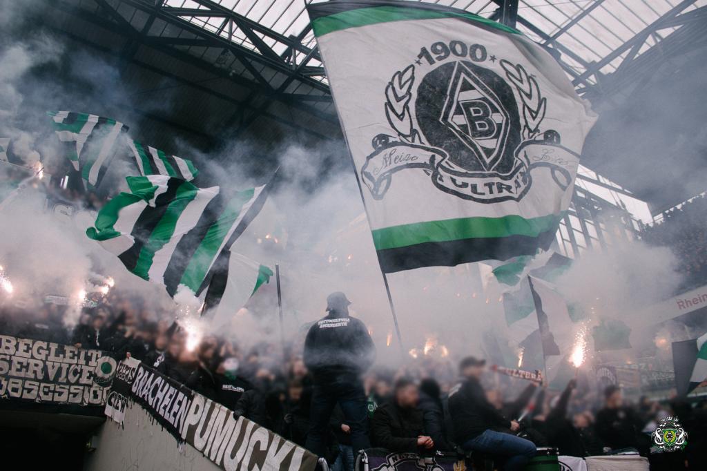 Gladbach Pyro in Köln - Borussia Mönchengladbach | Pyroshow