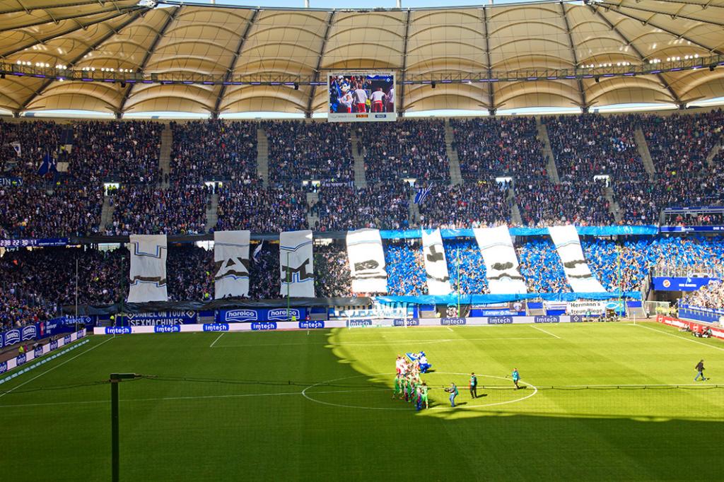 Hamburg Choreo gegen Düsseldorf - Hamburger SV | Choreo - Bild 2