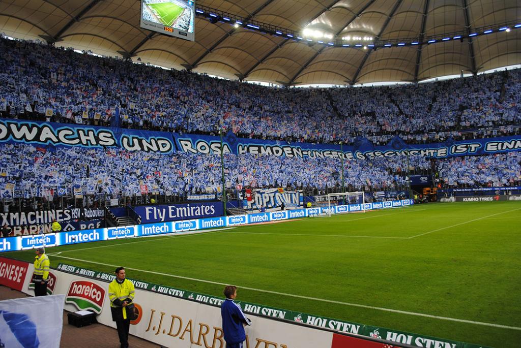 Hamburg Choreo gegen Hannover - Hamburger SV | Choreo - Bild 1