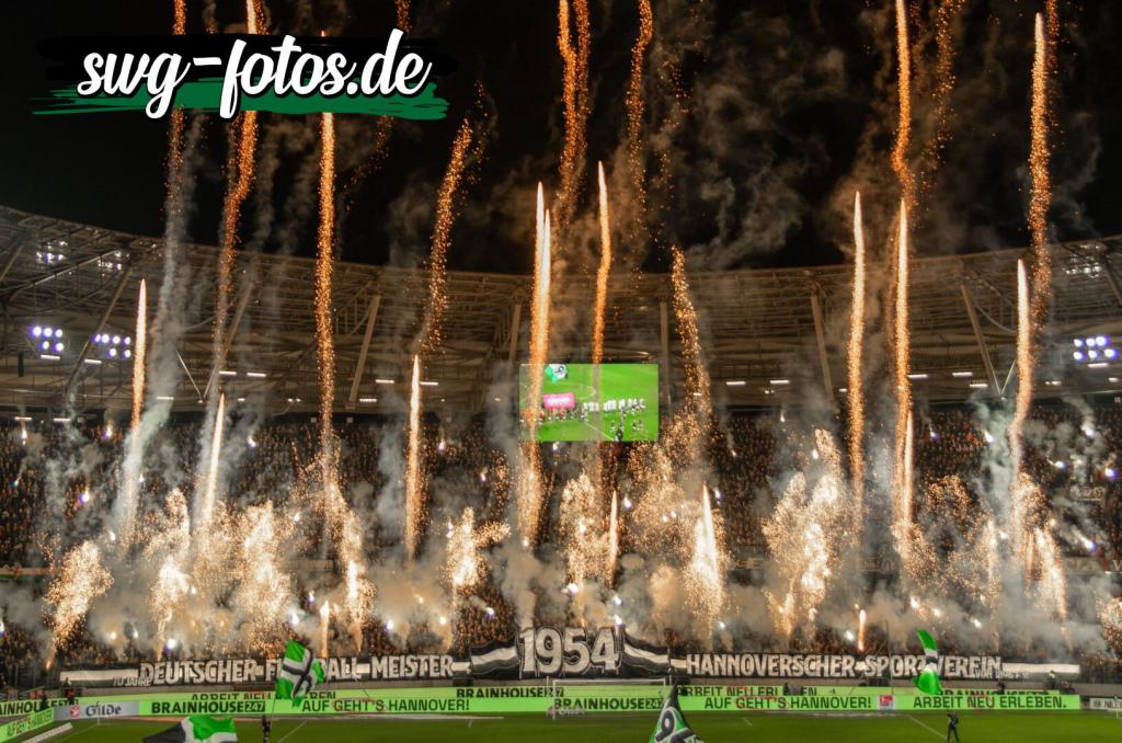 Hannover 96 zündet gegen Kaiserslautern - Hannover 96 | Pyroshow