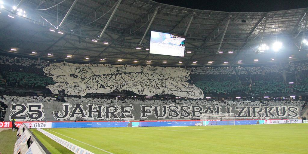 25 Jahre Komplott Hannovera - Hannover 96 | Choreo