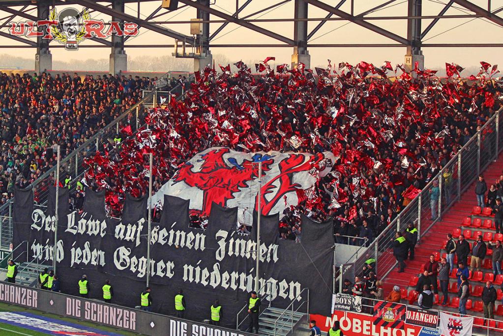 Leverkusen Choreo in Ingolstadt - Bayer 04 Leverkusen | Choreo