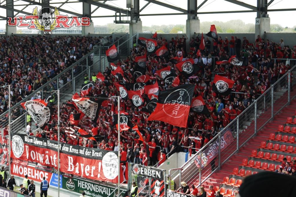 Leverkusen Choreo in Ingolstadt - Bayer 04 Leverkusen | Choreo