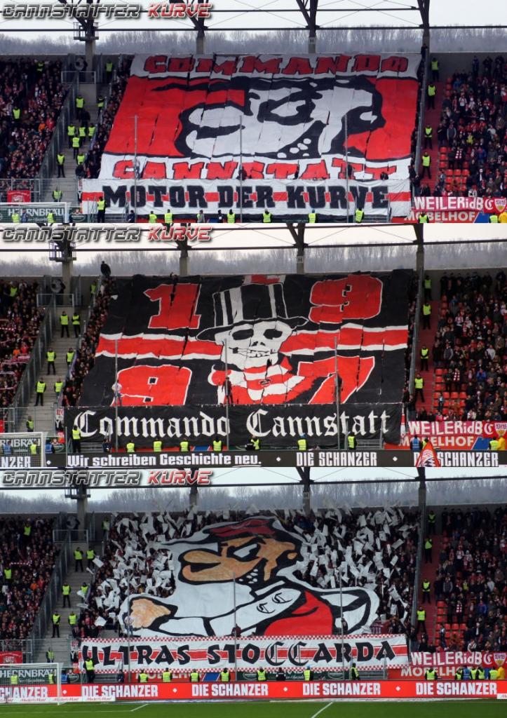 VfB Choreo in Ingolstadt - VfB Stuttgart | Choreo