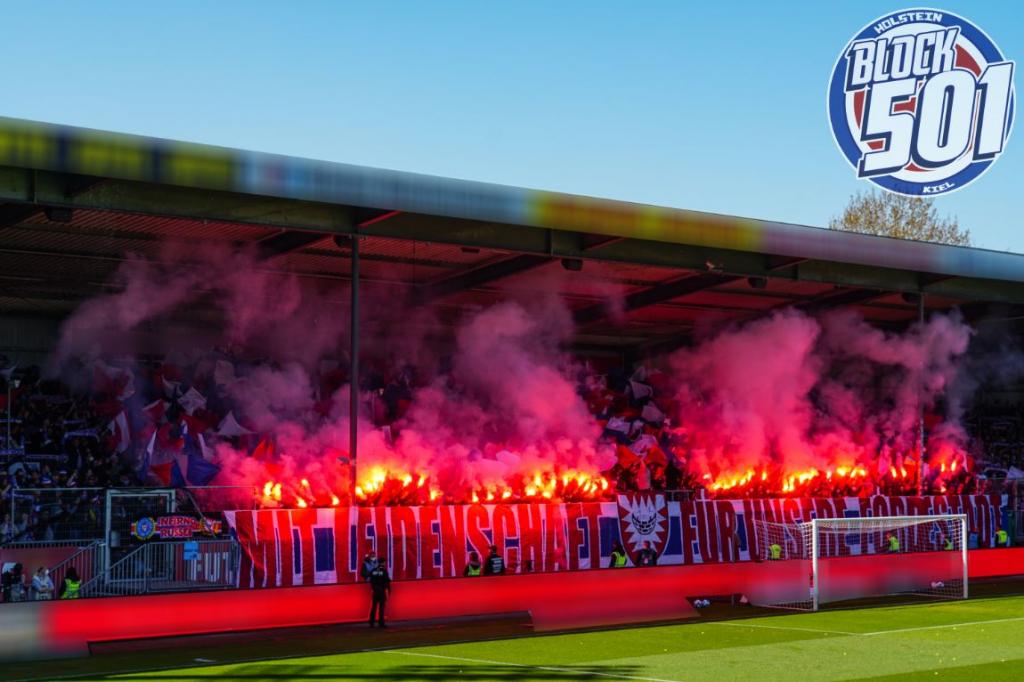 Kiel zündet gegen Nürnberg - Kieler SV Holstein von 1900 e.V. | Pyroshow