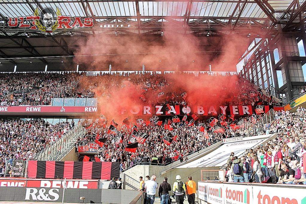 Leverkusen Choreo in Köln - Bayer 04 Leverkusen | Choreo