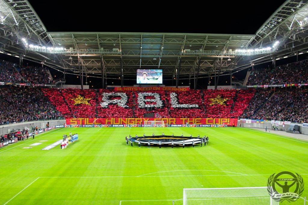 RB Choreo gegen Marseille - RBL | Choreo