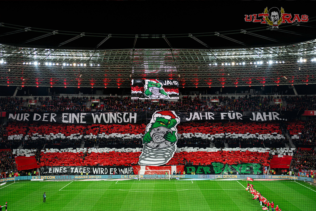 Leverkusen Choreo gegen Frankfurt - Bayer 04 Leverkusen | Choreo
