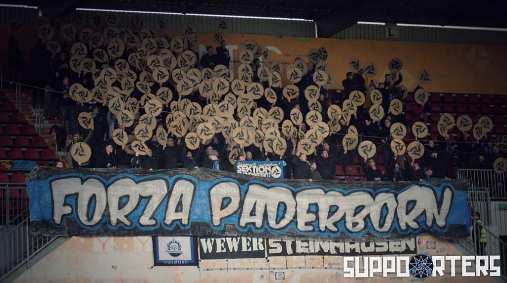 Paderborn Choreo in Mainz - SC Paderborn 07 | Choreo