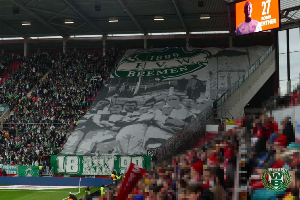 Bremen Choreo in Mainz - Werder Bremen | Choreo